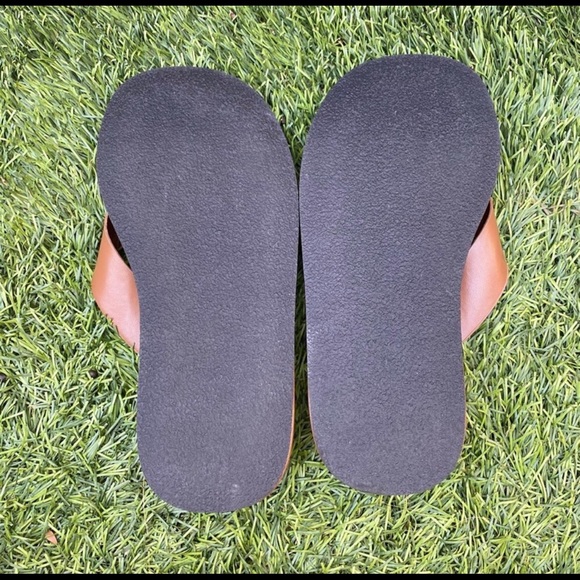 lokal lane vegan leather the huey platform flip flop sandals shoes women’s 7. - Picture 5 of 6